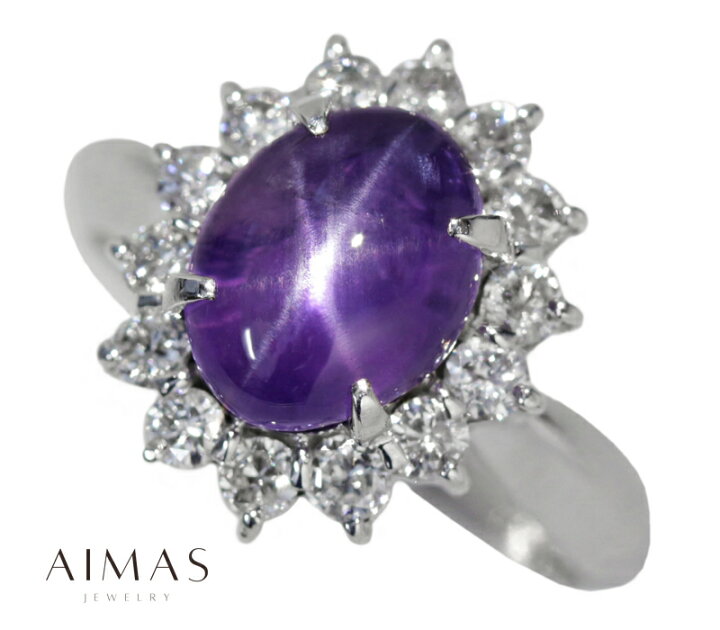 楽天市場】【ｾｰﾙ】スリランカ産パープルスターサファイア 3.89ct 