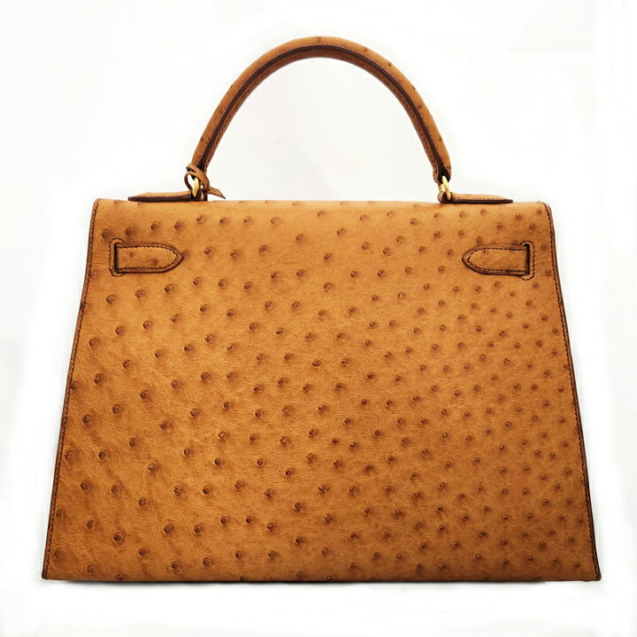 楽天市場】【HERMES】エルメス ケリー32 オーストリッチ チェスナッツ 