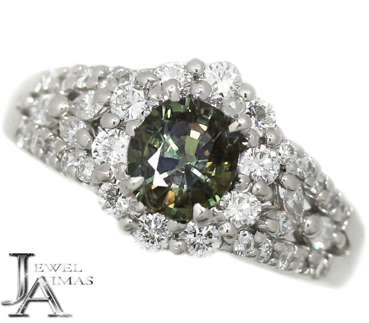 楽天市場】アレキサンドライト 1.04ct リング 13号 PT900 プラチナ  