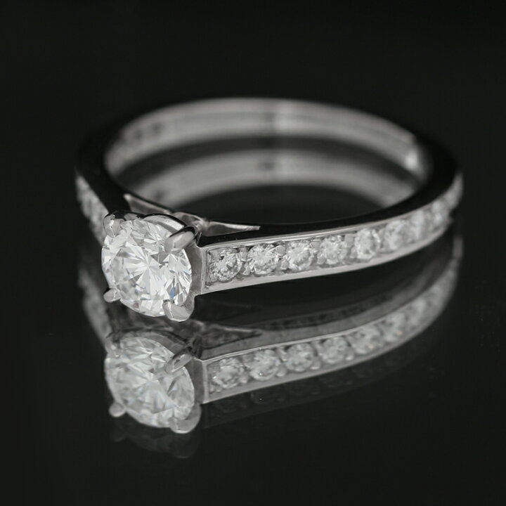 楽天市場】【Cartier】カルティエ ソリテール 1895 ダイヤモンド（E VS  