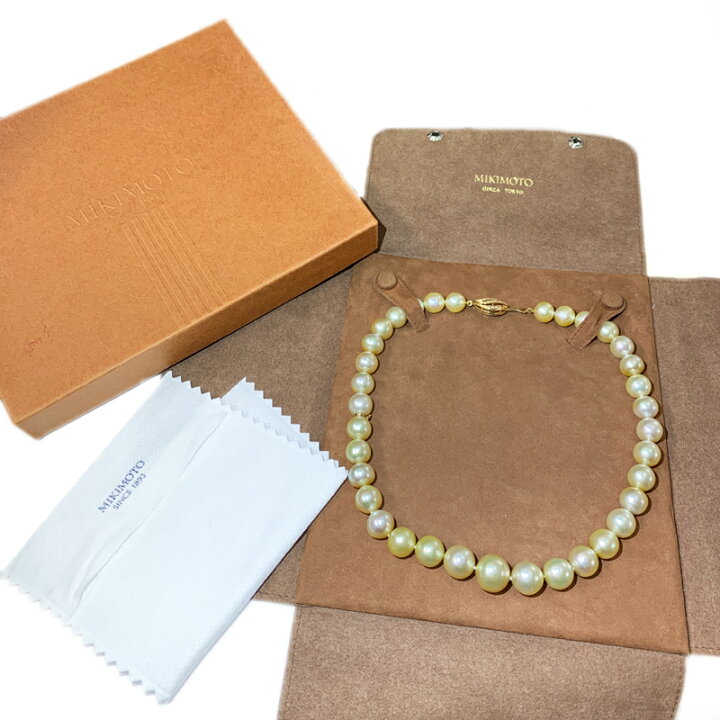 楽天市場】【MIKIMOTO】ミキモト 南洋真珠 南洋パール ゴールドパール 