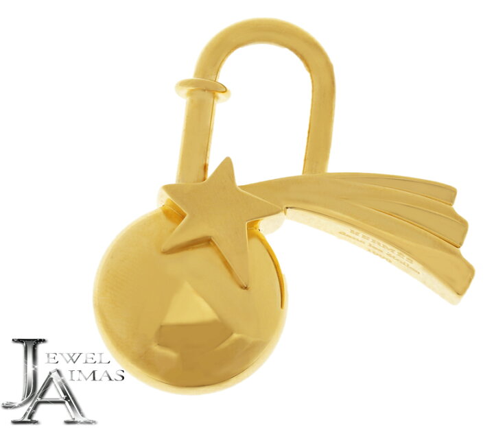 エルメス カデナ パドロック チャーム(キーホルダー、南京錠、ゴールド  