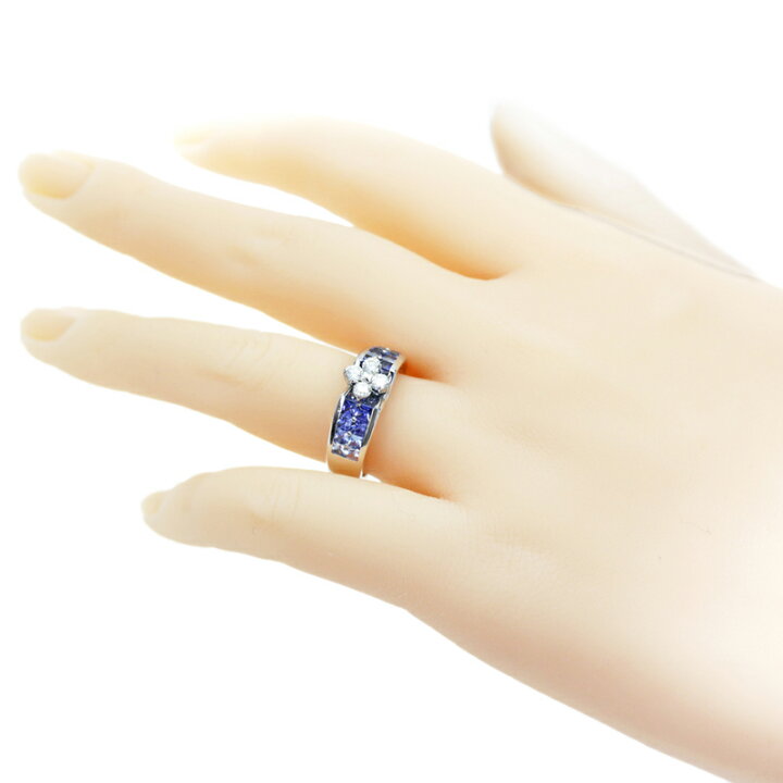 楽天市場】【Jeunet】ジュネ ブルーサファイア 1.73ct ダイヤモンド 