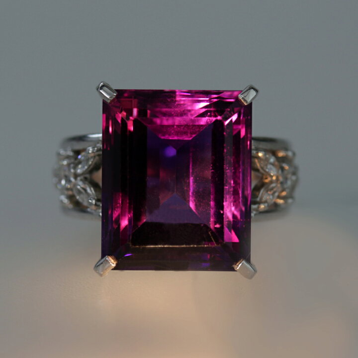楽天市場】【ジュエリー】アメジスト 13.83ct ダイヤモンド 0.5ct 