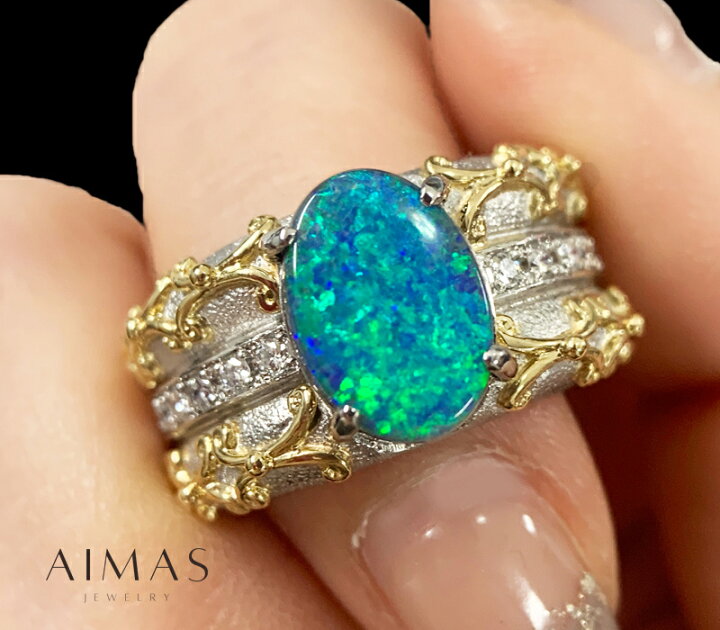 楽天市場】＜作家物＞ 山崎裕見子 ブラックオパール 1.72ct  
