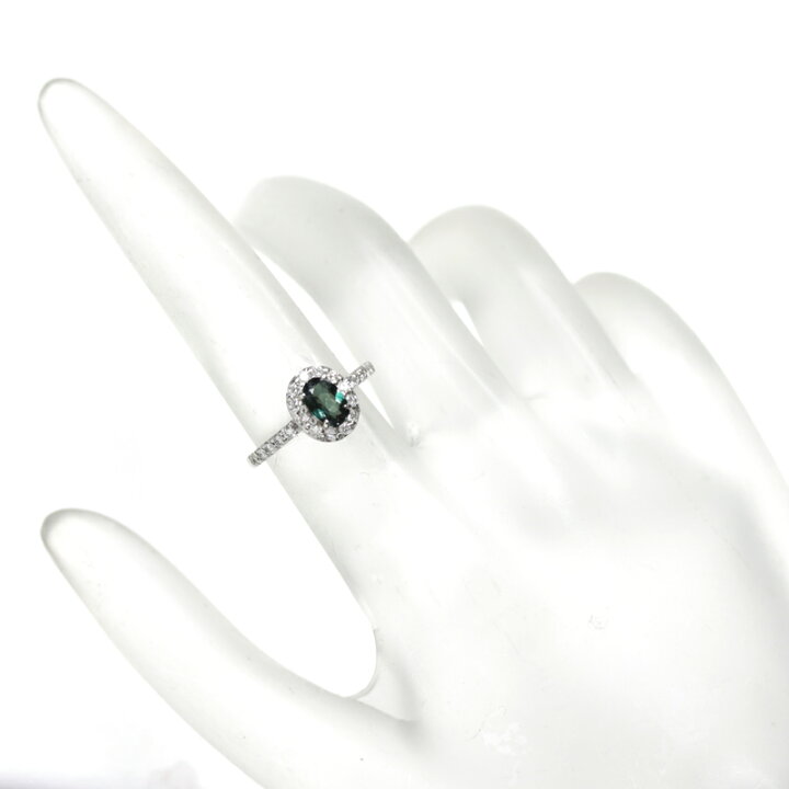 楽天市場】アレキサンドライト 0.51ct ダイヤモンド リング 7号 PT900 