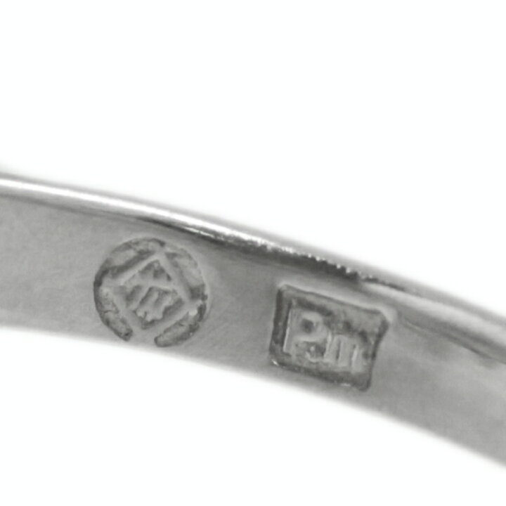 楽天市場】アクアマリンキャッツアイ 3.18ct リング 12号 PT850(Pm刻印  