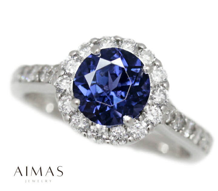 楽天市場】バイオレットスピネル 1.684ct リング 12号 PT900 プラチナ  