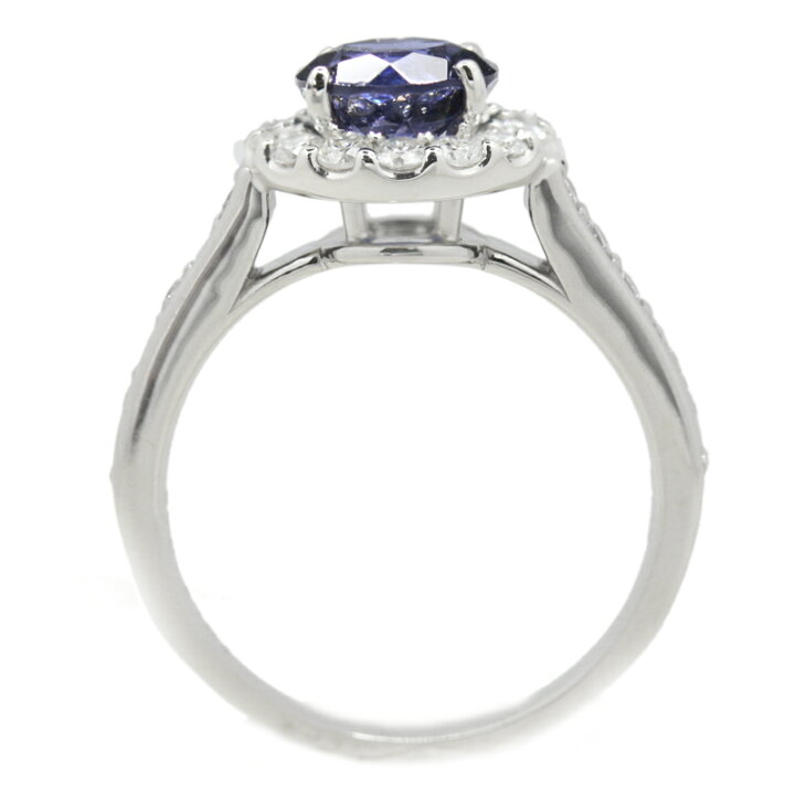 楽天市場】バイオレットスピネル 1.684ct リング 12号 PT900 プラチナ  