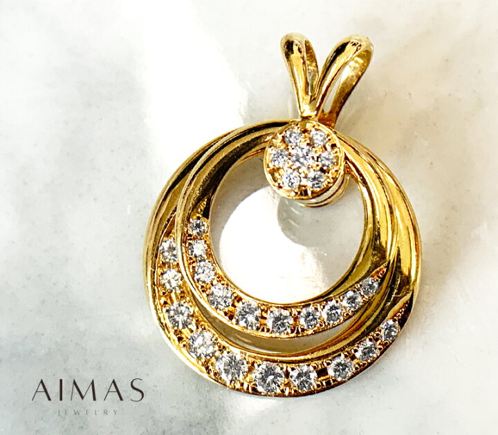 楽天市場】【WALTHAM】ウォルサム スウィング ダイヤモンドペンダント  