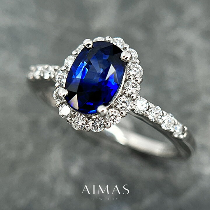 楽天市場】ロイヤルブルーサファイア 1.25ct リング 12号 PT900 