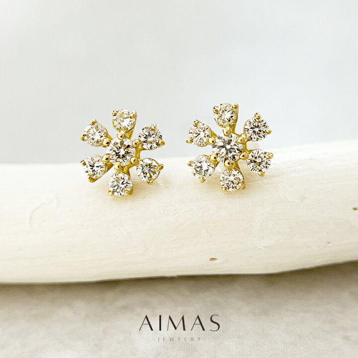 楽天市場】【ｾｰﾙ】ダイヤモンド 0.2ct/0.2ct ピアス K18YG イエロー  