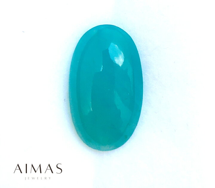 楽天市場】シーブルーカルセドニー 5.66ct ルース ◇ カボション  