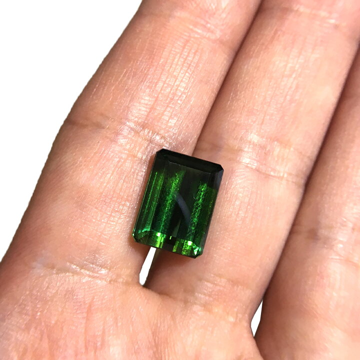 楽天市場】グリーントルマリン 7.89ct ルース ◇ ブラジル産 ステップ 