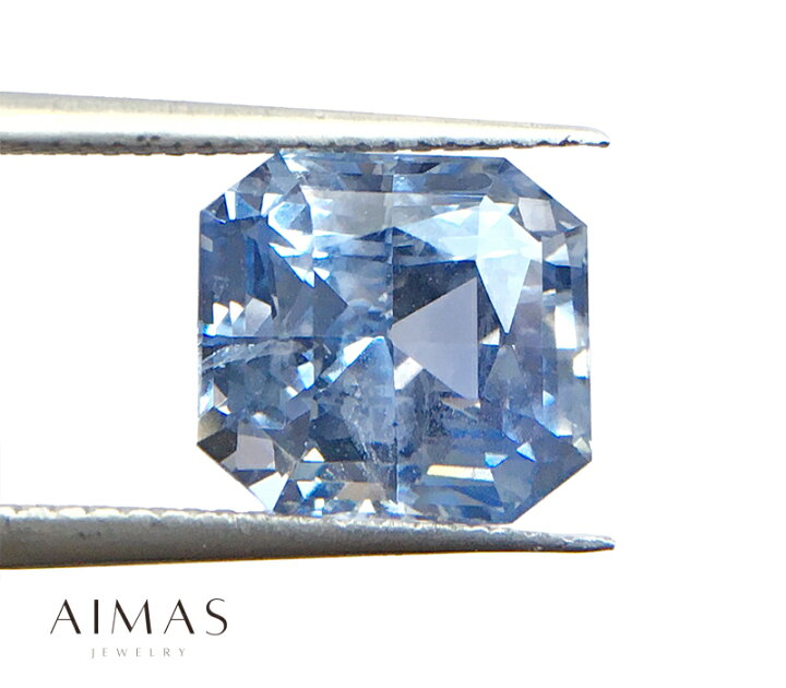 楽天市場】ミャンマー(ビルマ)産非加熱アイスブルーサファイア 6.35ct 