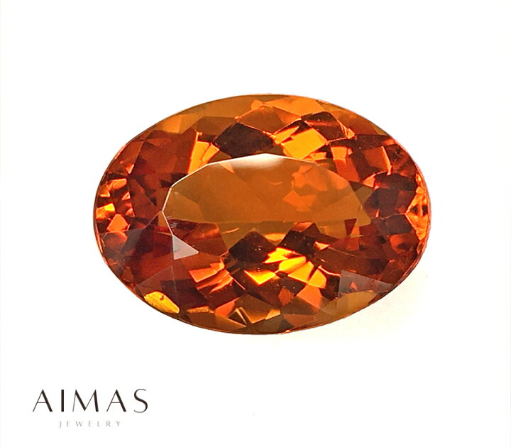 楽天市場】マデラシトリン 5.38ct ルース ◇ オーバルカット マデイラ  