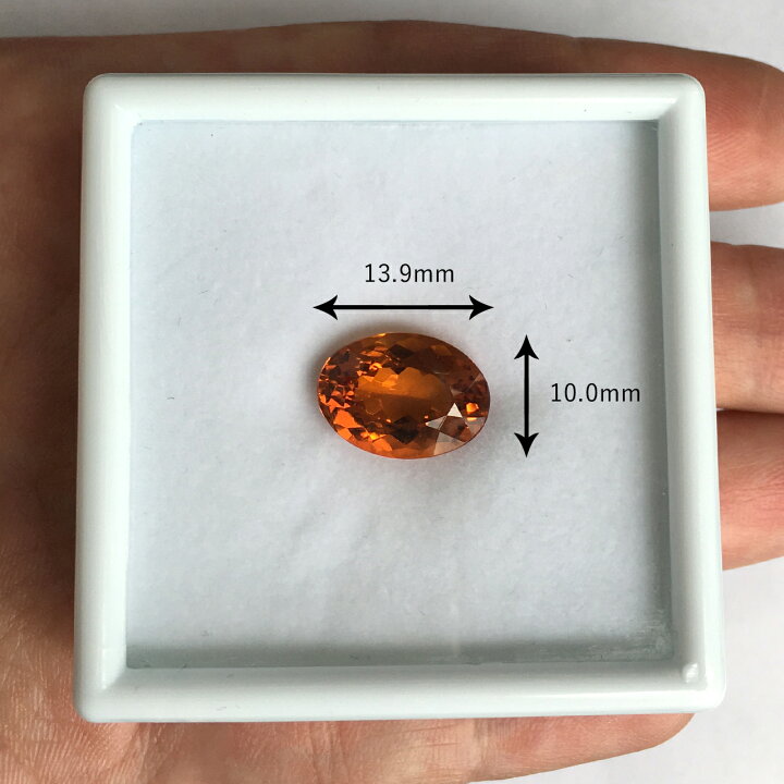 楽天市場】マデラシトリン 5.38ct ルース ◇ オーバルカット マデイラ  