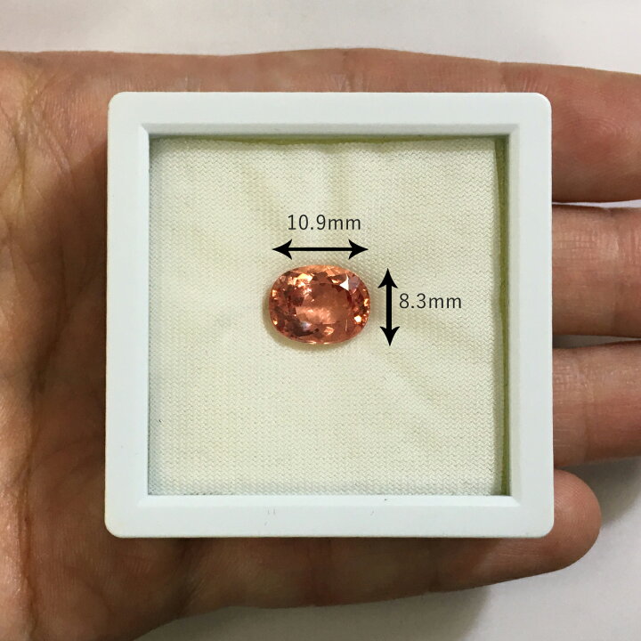 楽天市場】極上 インペリアルトパーズ 4.13ct ルース ◇ 黄玉 オーバル 