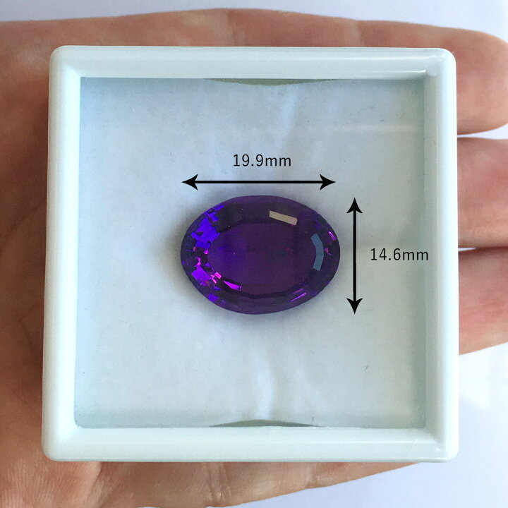 楽天市場】アメジスト カラーチェンジ 16.43ct ルース ◇ オーバル 