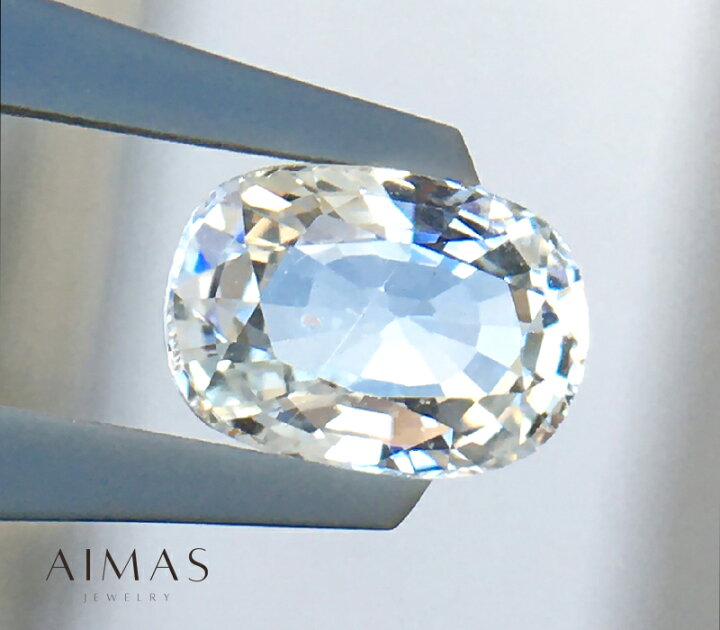 楽天市場】非加熱ホワイトサファイア 2.03ct ルース ◇ カラーレス 