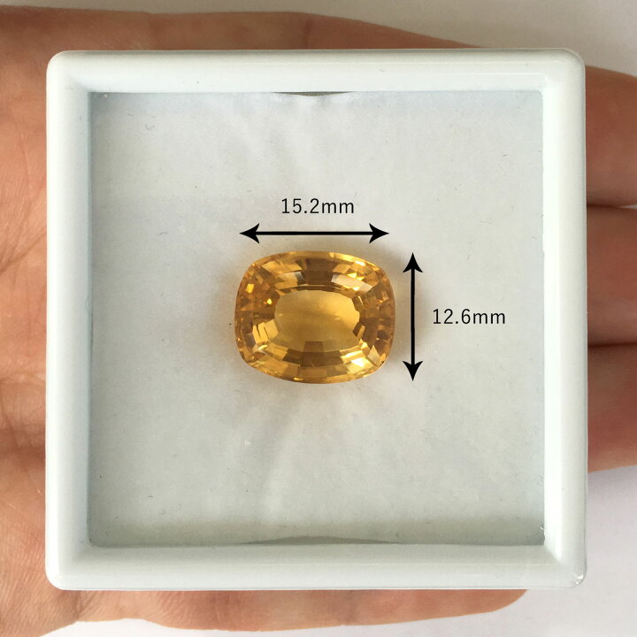 楽天市場】マデラシトリン 12.13ct ルース マデイラシトリン 