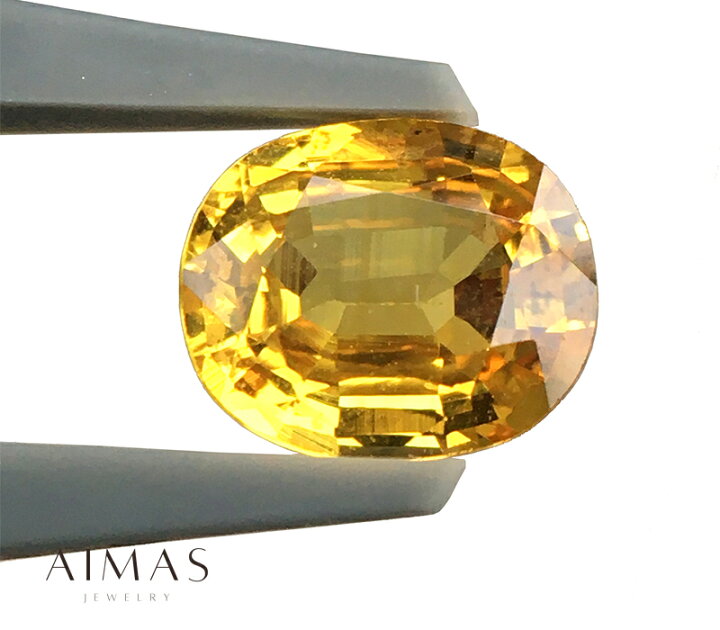 楽天市場】ゴールデンサファイア 2.178ct ◇ ゴールドサファイア 