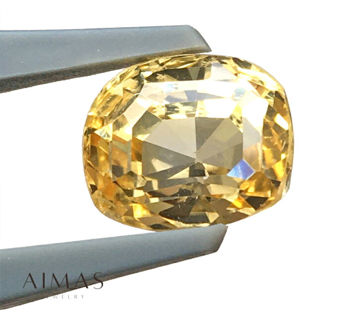 楽天市場】スリランカ産非加熱イエローサファイア 5.18ct ルース 