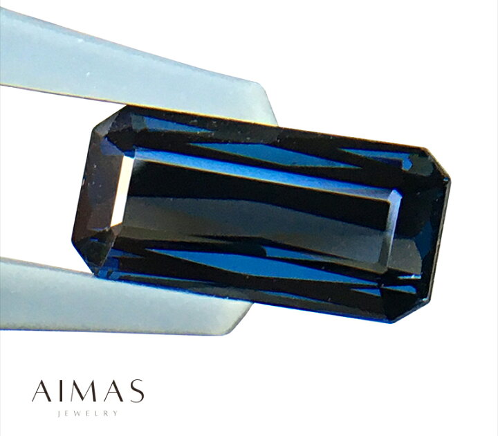 楽天市場】ブルースピネル 1.544ct ルース ◇ スクエアカット 
