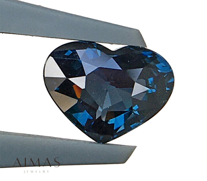 楽天市場】ブルースピネル 1.63ct ルース ◇ ハートシェイプ ブルー 