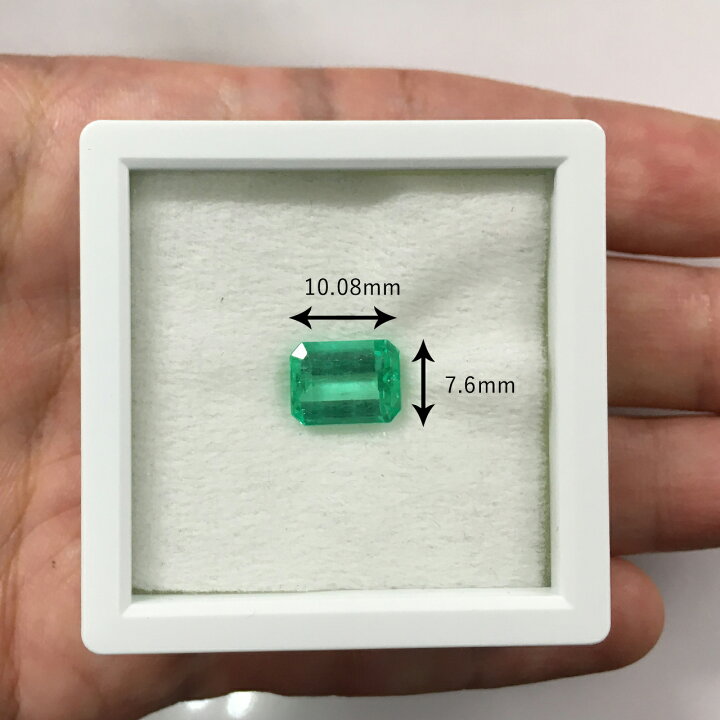 楽天市場】コロンビア産エメラルド 2.67ct ルース ◇ ステップカット  
