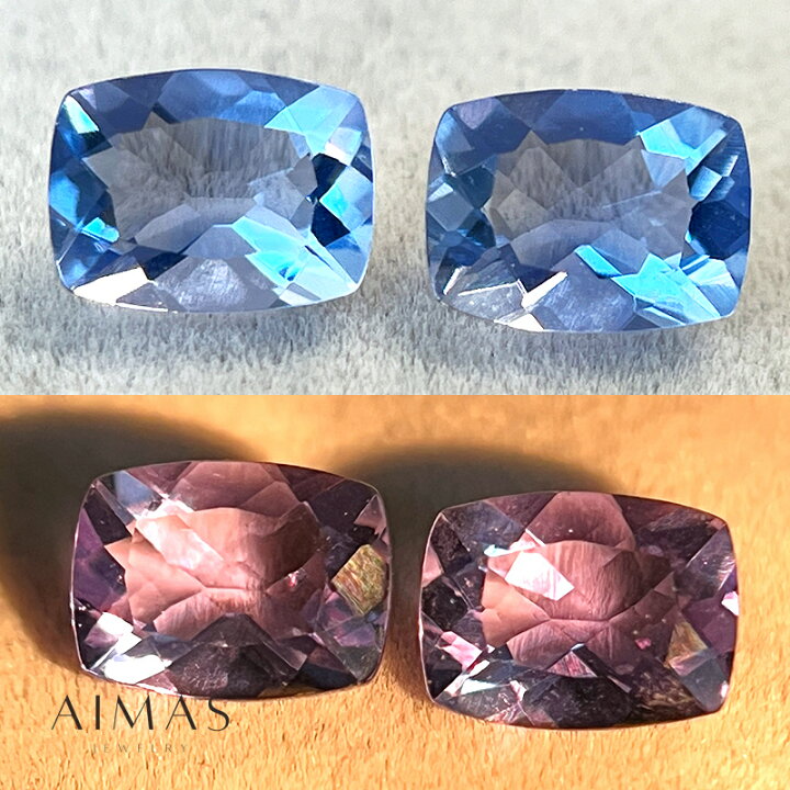 楽天市場】【2点セット】 カラーチェンジフローライト 計3.53ct ルース 