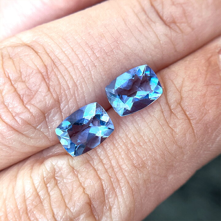 楽天市場】【2点セット】 カラーチェンジフローライト 計3.53ct ルース 