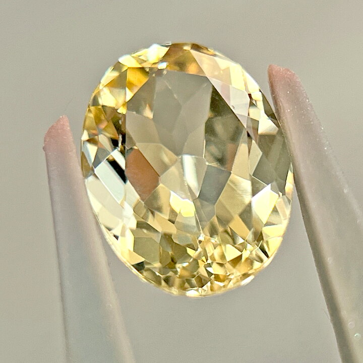 楽天市場】イエロースキャポライト 2.46ct ルース ◇ オーバルカット 