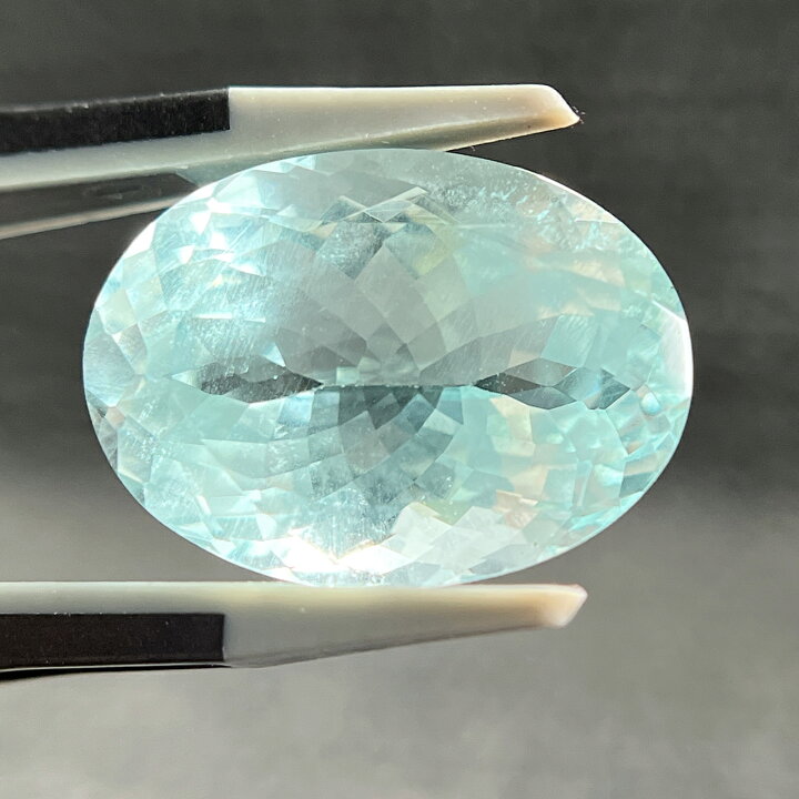 楽天市場】アクアマリン 14.73ct ルース ◇ オーバルカット 楕円 大粒 