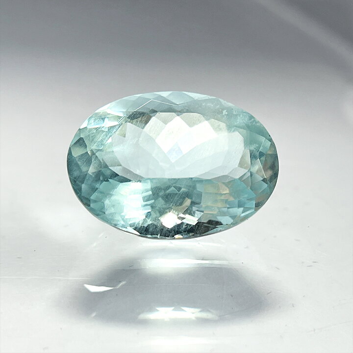 楽天市場】アクアマリン 14.73ct ルース ◇ オーバルカット 楕円 大粒 