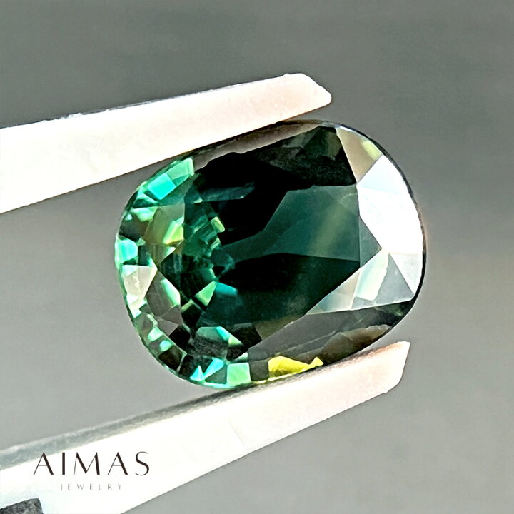楽天市場】ティールサファイア 2.23ct ルース ◇ オーバルカット 