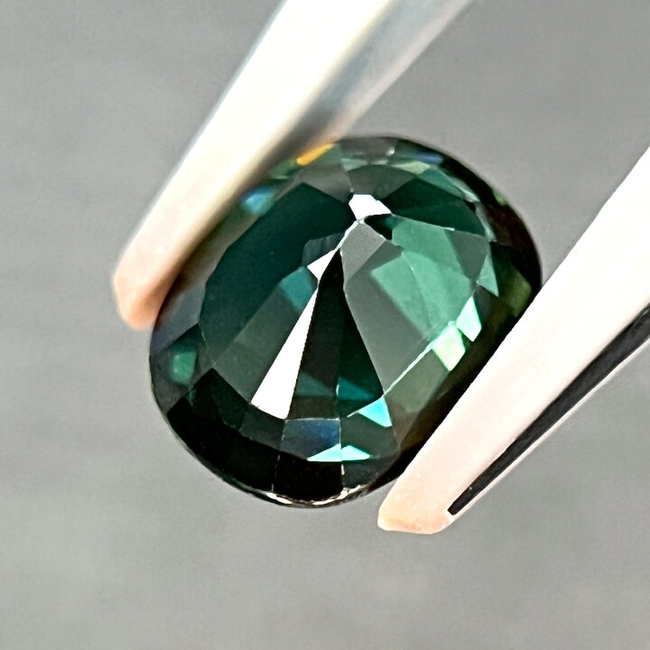 楽天市場】ティールサファイア 2.23ct ルース ◇ オーバルカット 