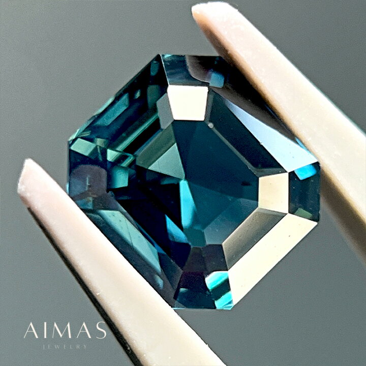 楽天市場】非加熱ティールサファイア 3.01ct アッシャーカット 