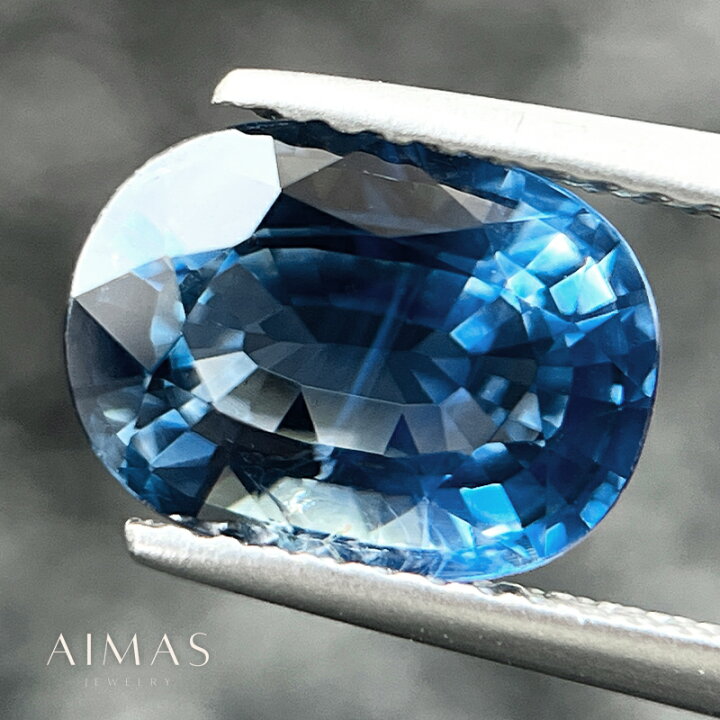 楽天市場】非加熱ティールサファイア 1.98ct ルース ◇ クッション 
