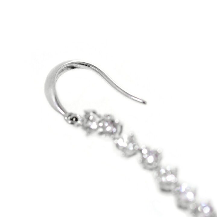 楽天市場】ダイヤモンド 0.51ct ピアス K18WG ホワイトゴールド 18金 