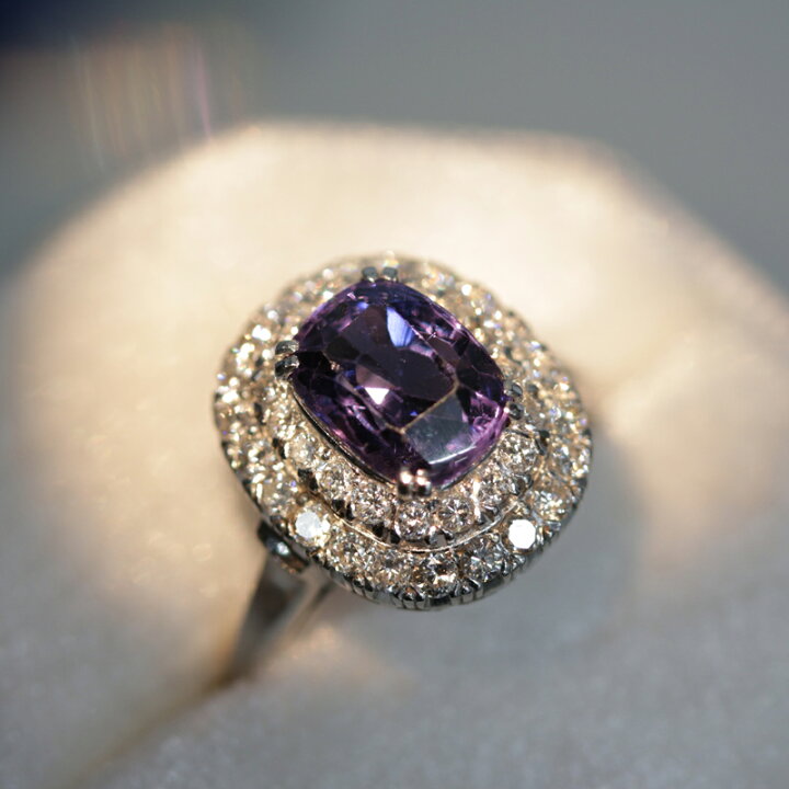 楽天市場】【カラーチェンジ】非加熱バイオレットスピネル 2.66ct 