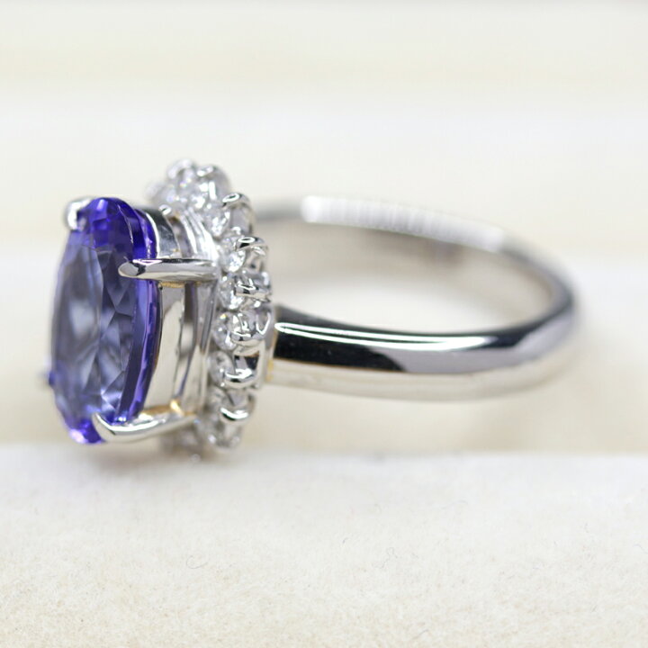 楽天市場】【ｾｰﾙ】タンザナイト 3.02ct リング 10.5号 PT900 プラチナ  