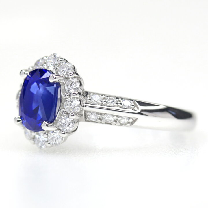 楽天市場】ロイヤルブルーサファイア 1.722ct リング 11.5号 PT900  