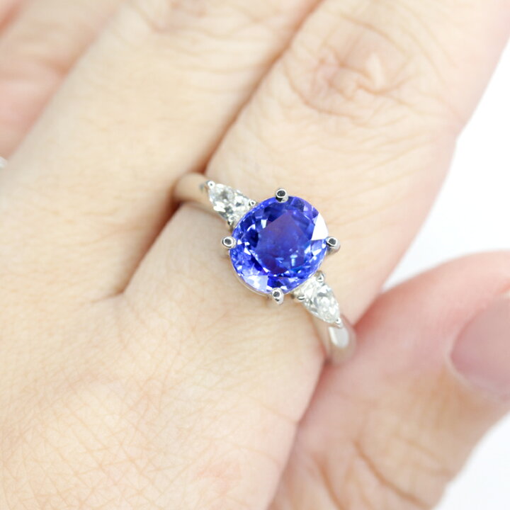 楽天市場】スリランカ産非加熱コーンフラワーブルーサファイア 2.94ct 