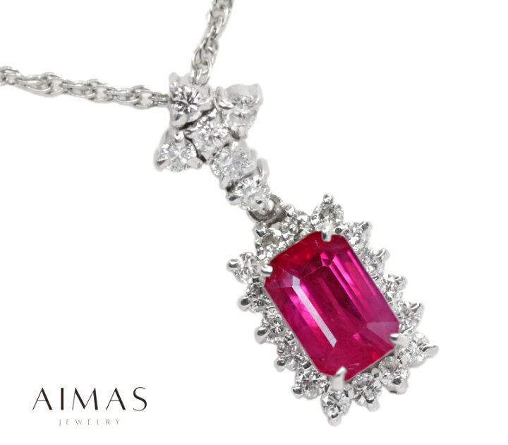 楽天市場】【ｾｰﾙ】ミャンマー（ビルマ）産ルビー 1.12ct ネックレス 