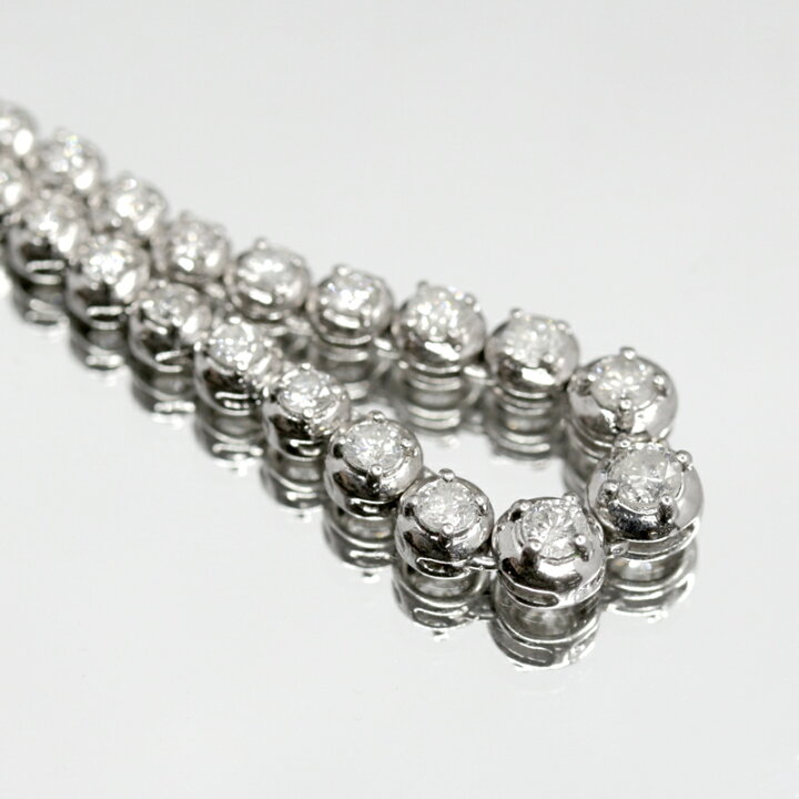 楽天市場】ダイヤモンド 3ct ネックレス PT850 プラチナ フル 