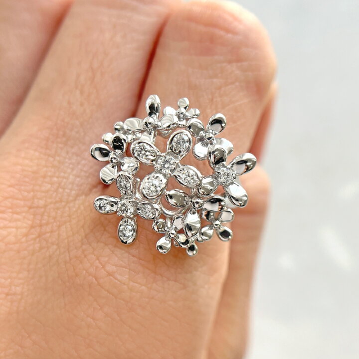 楽天市場】【TASAKI】田崎真珠 タサキ ダイヤモンド 0.35ct リング 16 