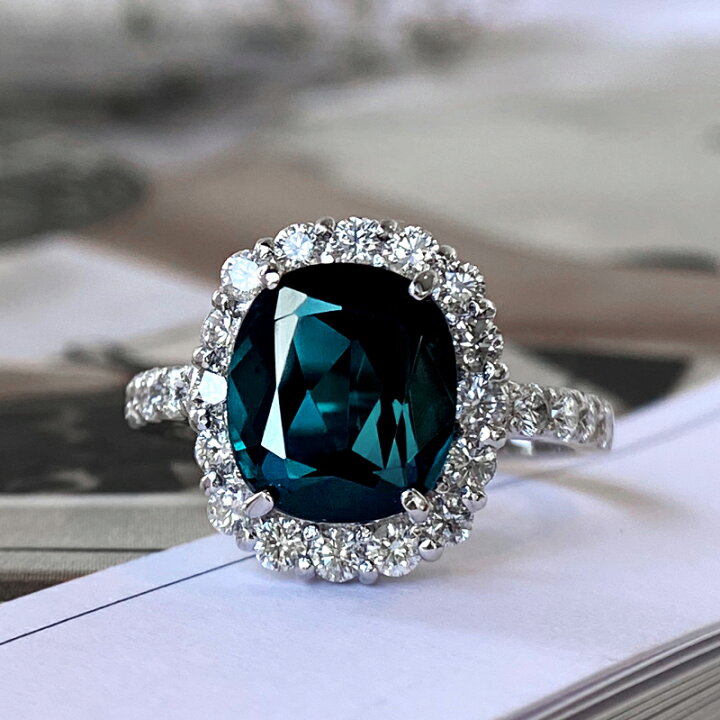 楽天市場】インディコライトトルマリン 3.235ct リング 13号 PT900  
