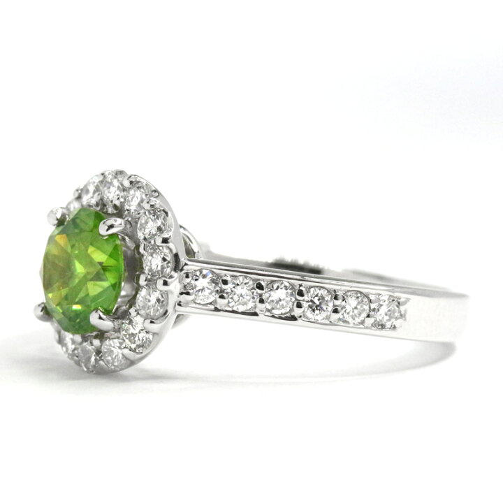 楽天市場】【ｾｰﾙ】デマントイドガーネット 1.23ct リング 12号 PT900 