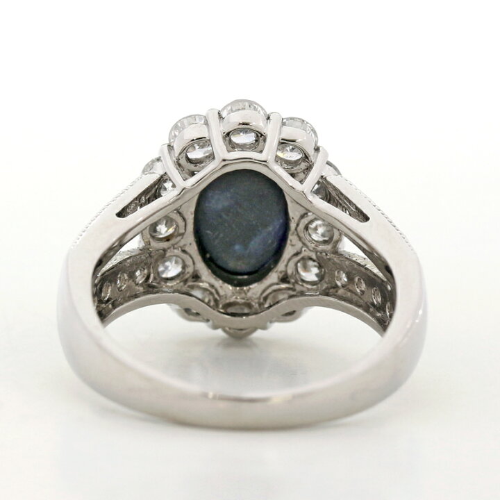 楽天市場】【ｾｰﾙ】ブラックオパール 1.72ct リング 12号 PT900  